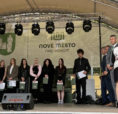 Ocenenie najúspešnejších študentov pri príležitosti Dňa mesta 2026