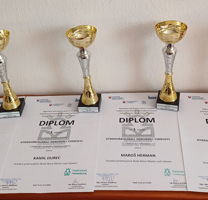 Ocenenia z krajského kola SOČ
