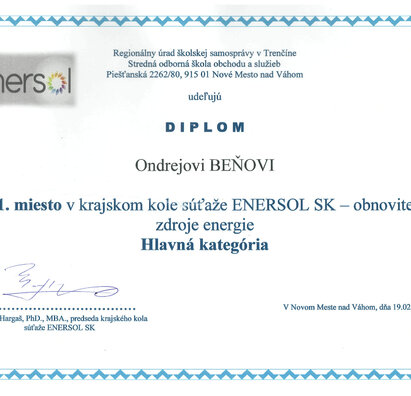 V krajskom kole Enersol SK úspešne