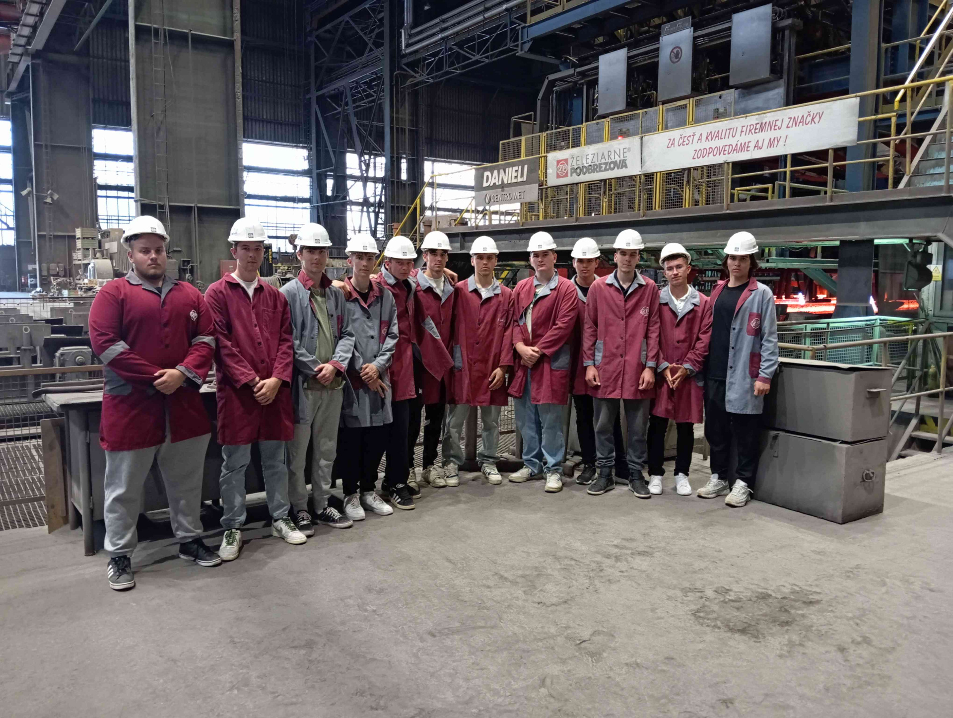 Druháci v Železiarňach Podbrezová