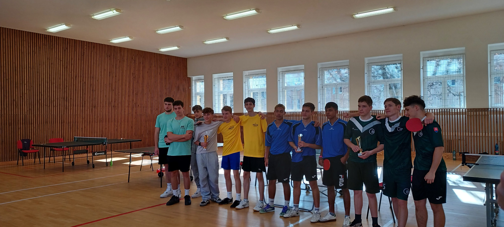 Okresné kolo v stolnom tenise 2025