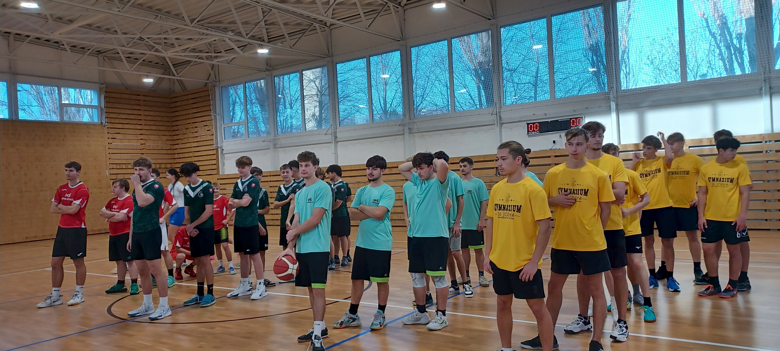 Okresné kolo v basketbale stredných škôl