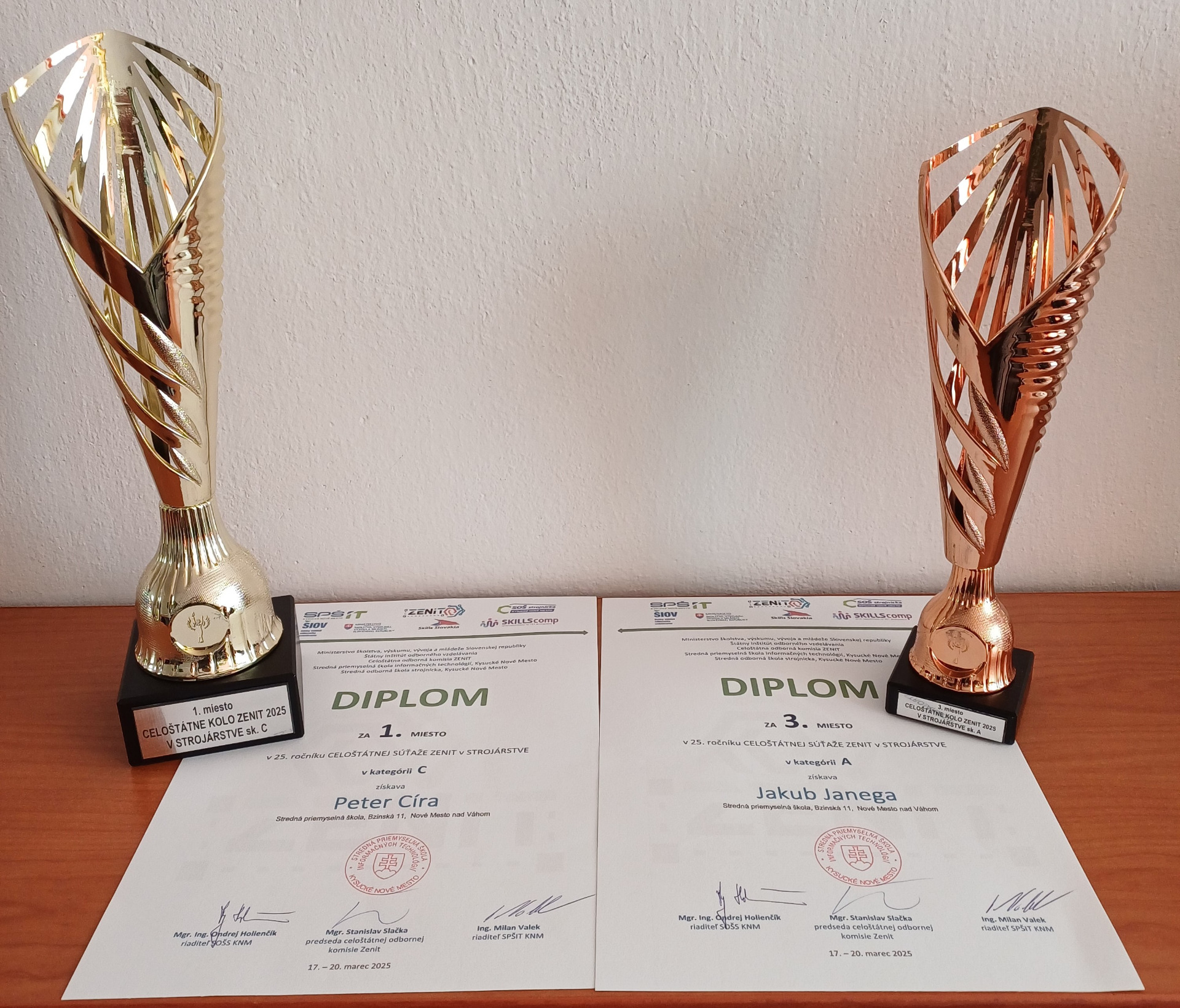 Úspešne v celoštátnom kole ZENIT