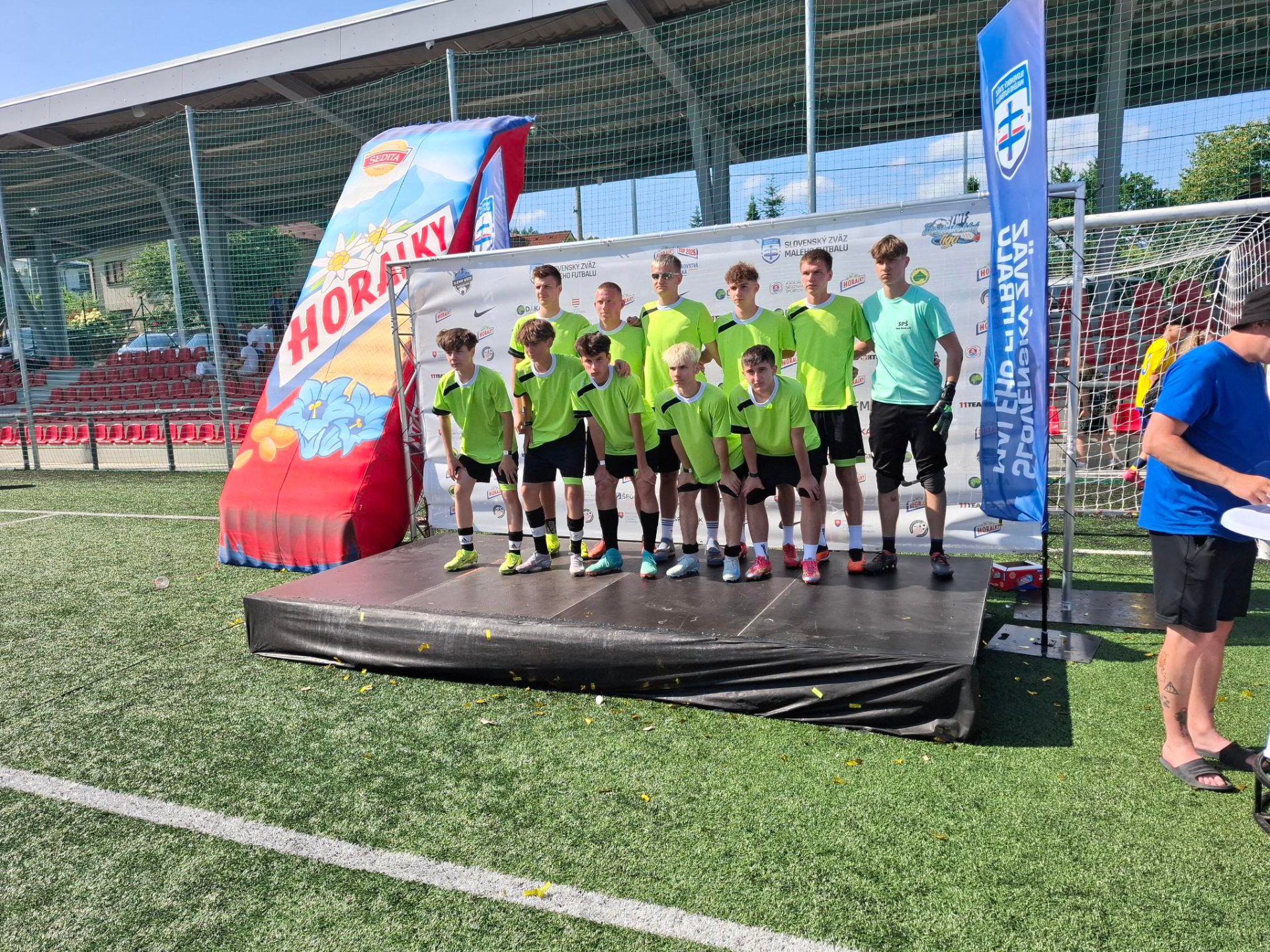 Naši na Majstrovstvách Slovenska v malom futbale